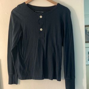 Everlane long sleeve henley
